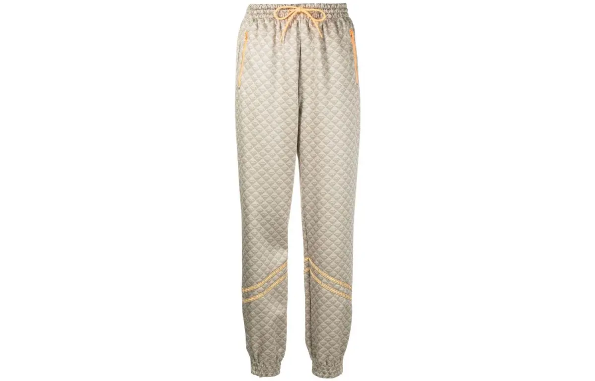 DIESEL Casual Pants Women's Beige Moderate Cuffed Pants