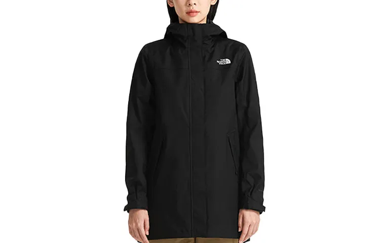 THE NORTH FACE Waterproof, Windproof, And Breathable Windbreaker Jacket Women's Black