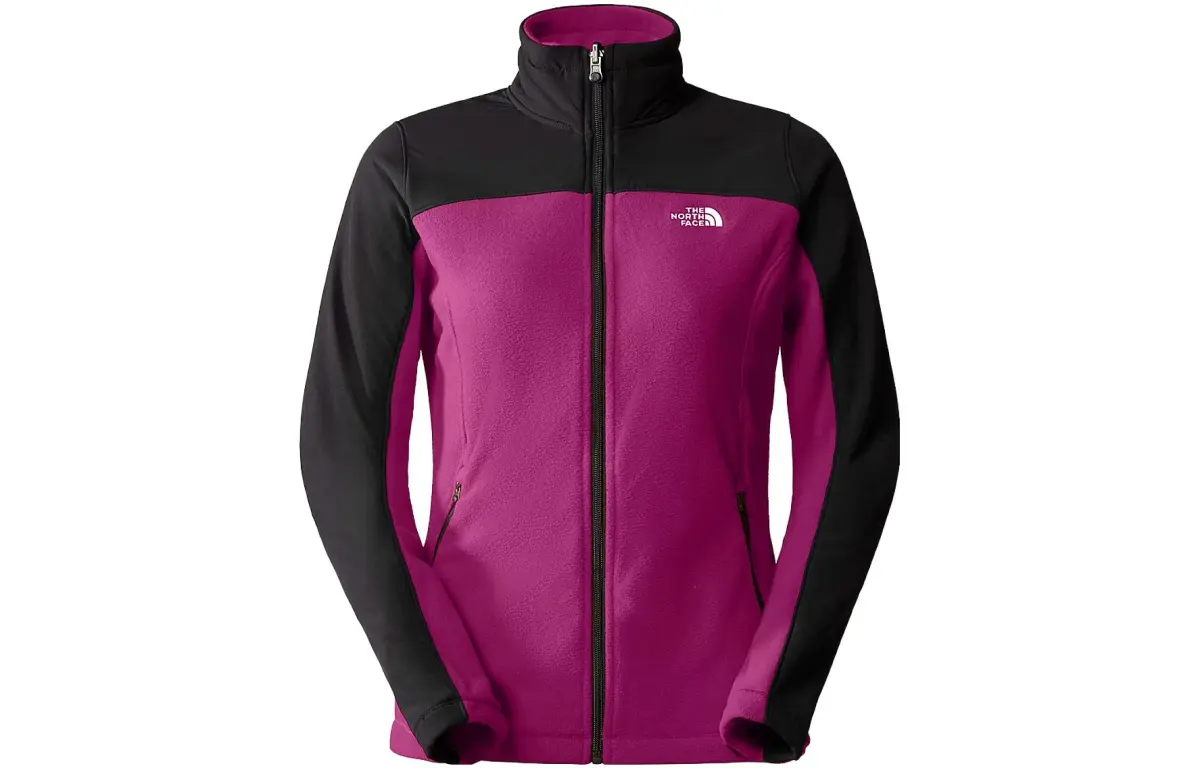 THE NORTH FACE Velvet Jackets Women's Purple Stand Collar Moderate