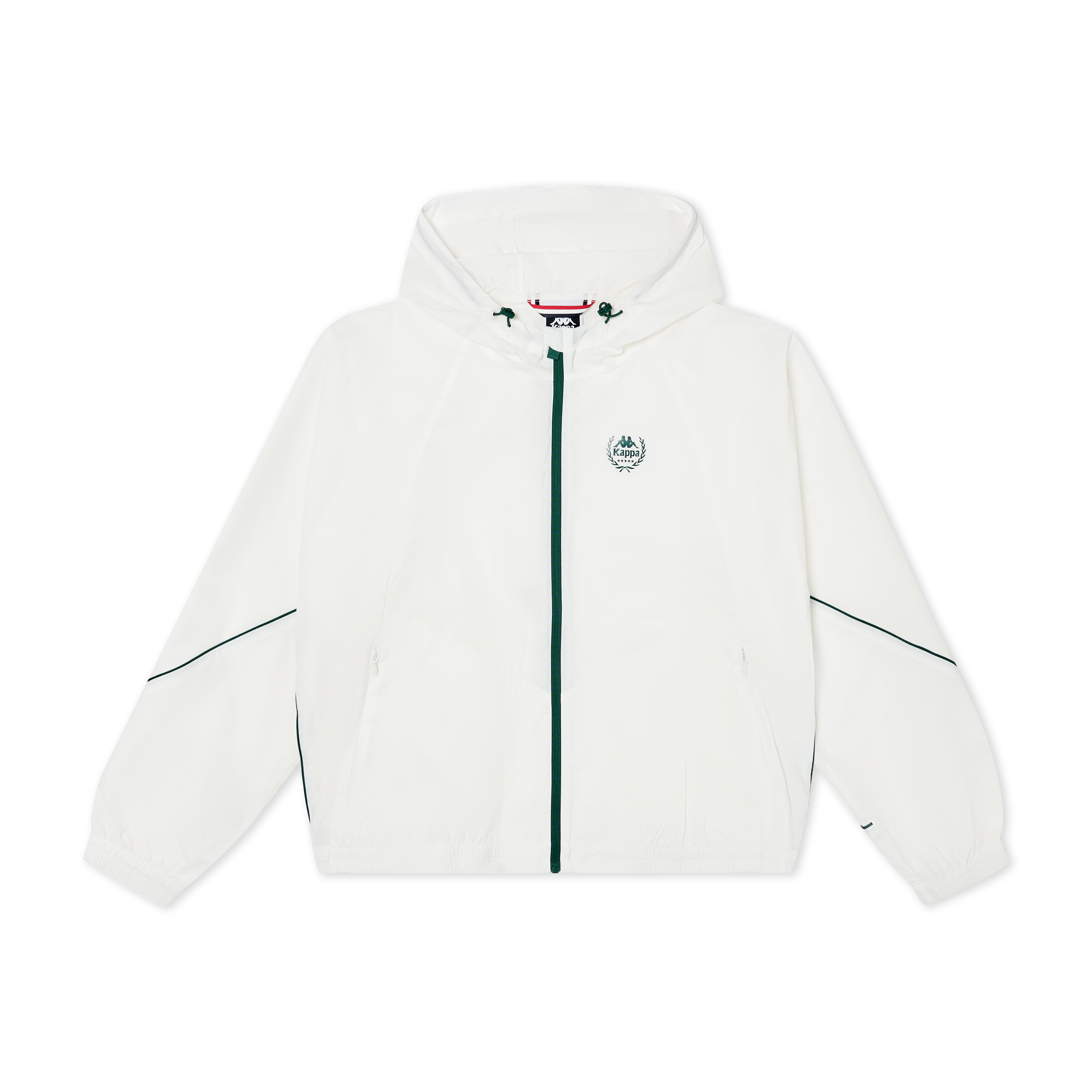 Kappa 1916 Windbreaker Jacket Women's Korean White