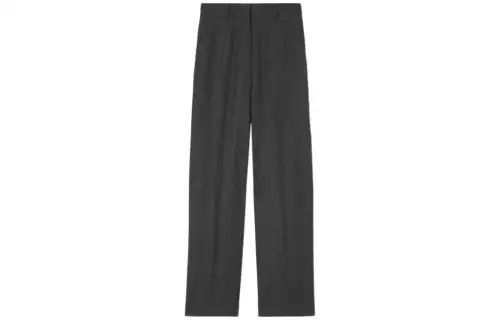 Burberry FW22 Casual Pants Women's Heather Gray