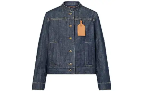 LOUIS VUITTON Travel Tag Denim Jacket