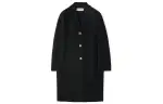 LOEWE Velvet Jackets Women's Black Lapel Moderate