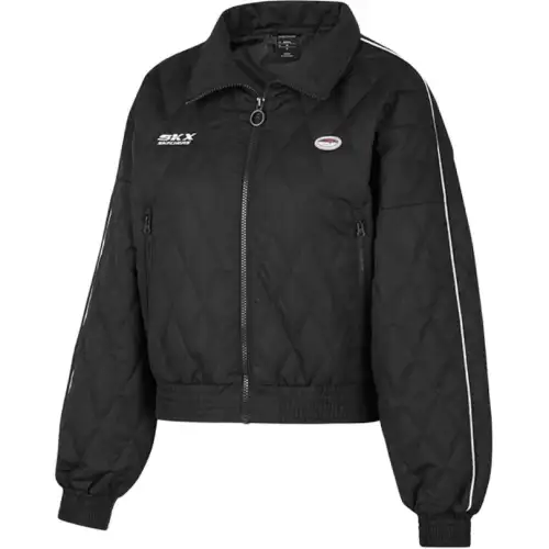 Skechers Skx Puffer Jacket Women's Carbon Black