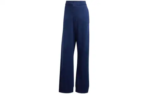 Adidas Originals KNITTED Casual Pants Japan Version Women's Blue