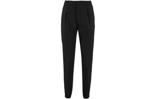 PRADA Logo Intarsia Tailored Pants