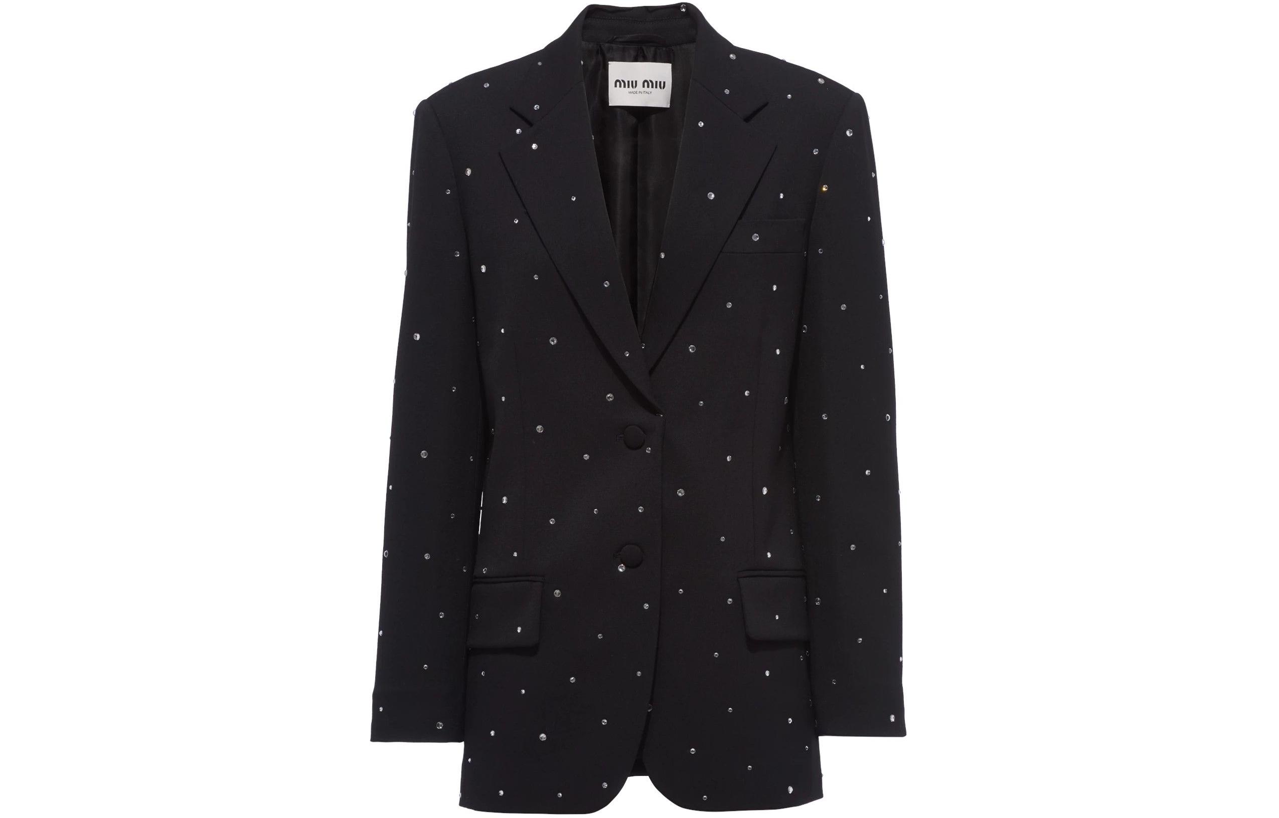 MIU MIU Business Suit Coat Women's Black