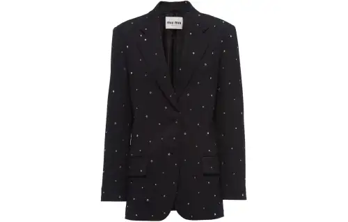 MIU MIU Business Suit Coat Women's Black