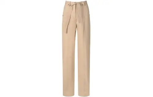 【Previous Season】tied-waist cropped trousers
