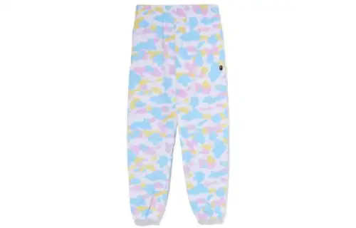 Bape Women'ss New Multi Camo Oversized Sweatpants White