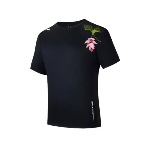 Anta Variety Training Collection T Shirt Unisex Basic Black