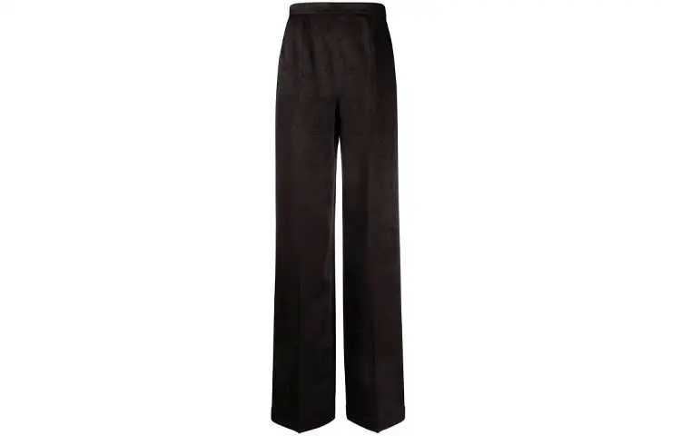 SAINT LAURENT Wide-Leg Baroque Jacquard Pants