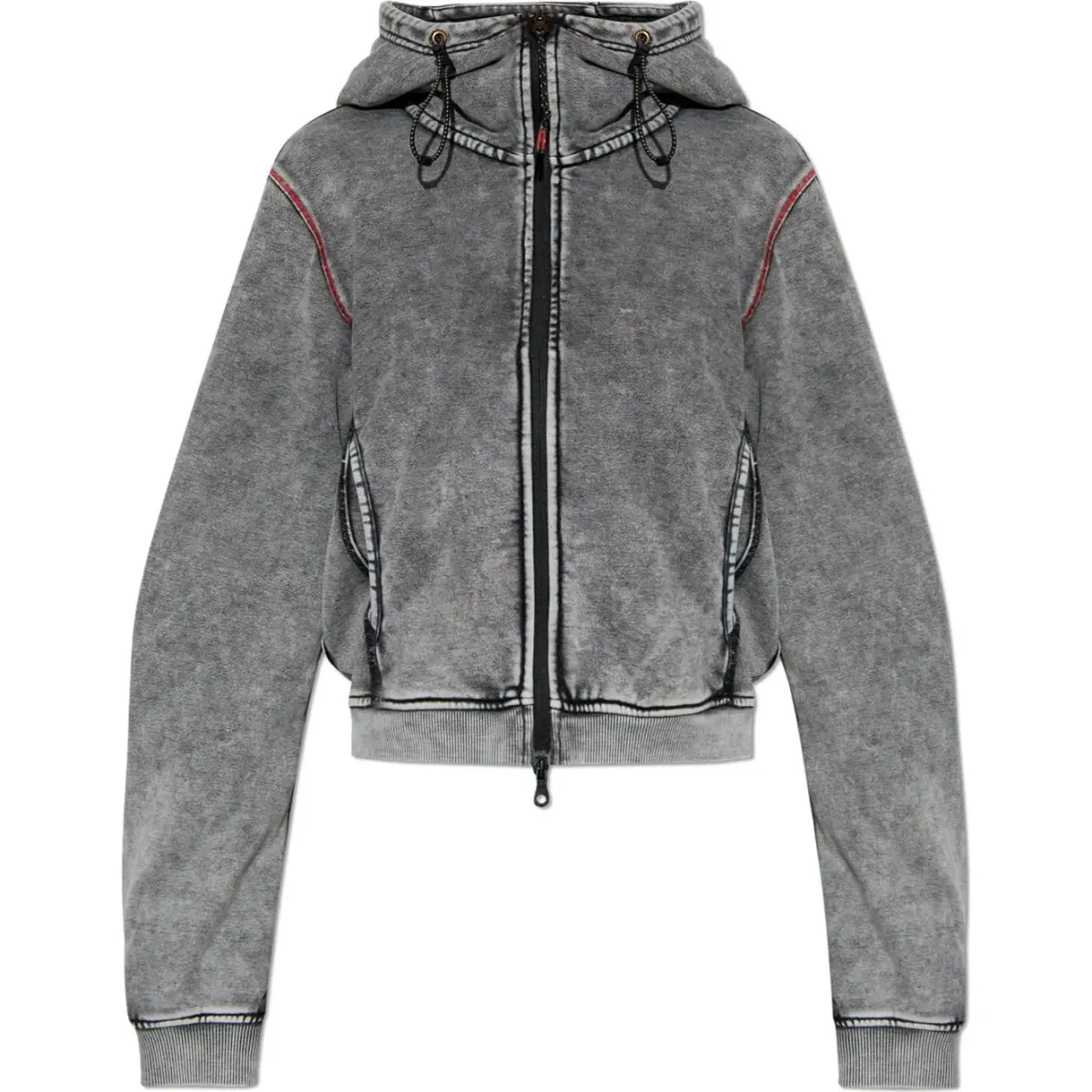 DIESEL Denim Jacket Women's Gray