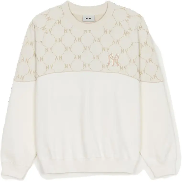 MLB Sweatshirts Women's White Crew Neck Moderate