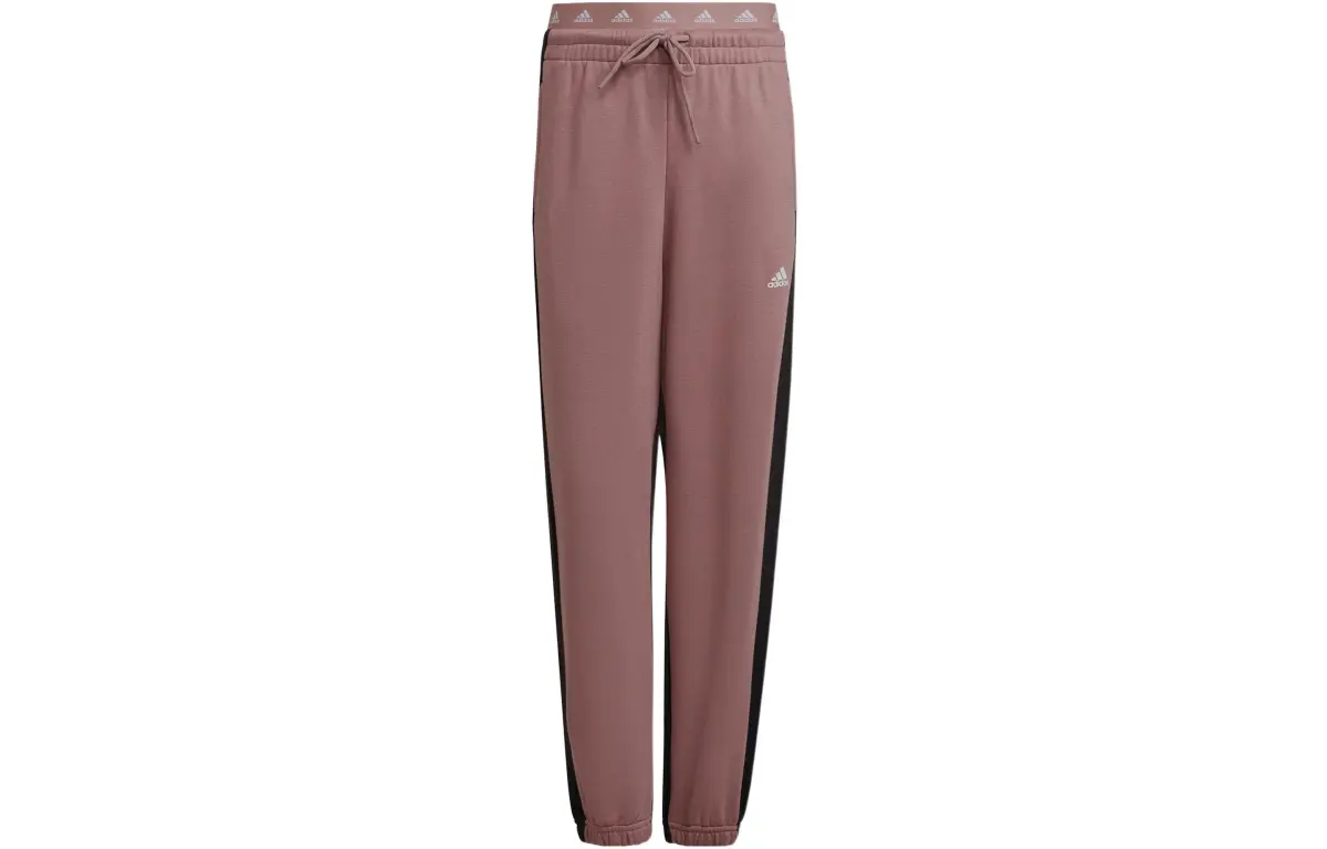 Adidas Knitted Sweatpants Women's Multicolor Moderate Cuffed Pants