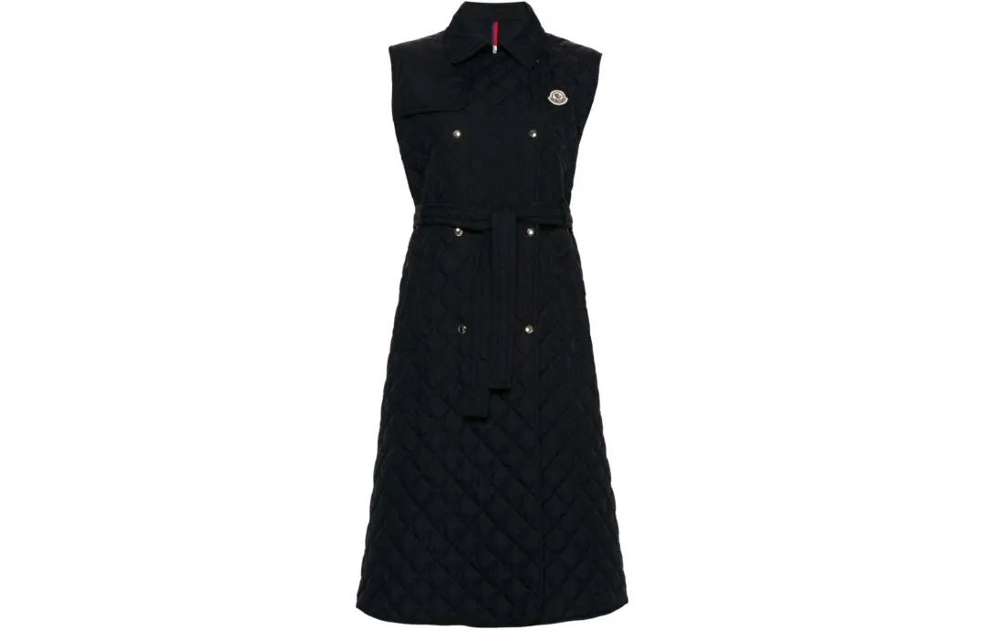 Moncler Padded Quilted Trench Coat
