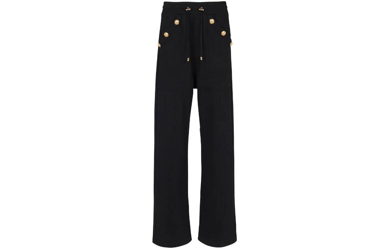 Женские штаны BALMAIN (черные)