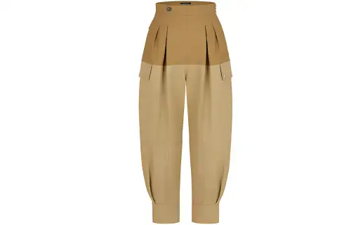 LOUIS VUITTON Cargo Pants Women's Khaki