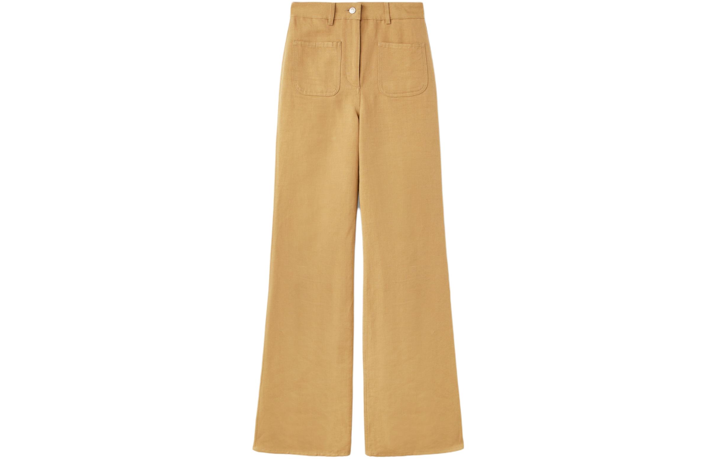 Loro Piana Danbeth Trousers Casual Pants Women's Khaki