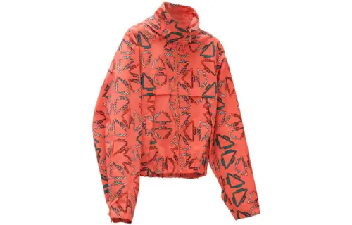 HERMES Cropped Coat Women's Ice Pink Red