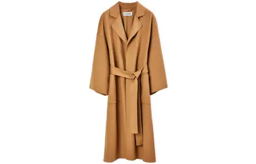 LOEWE Velvet Jackets Women's Camel Moderate