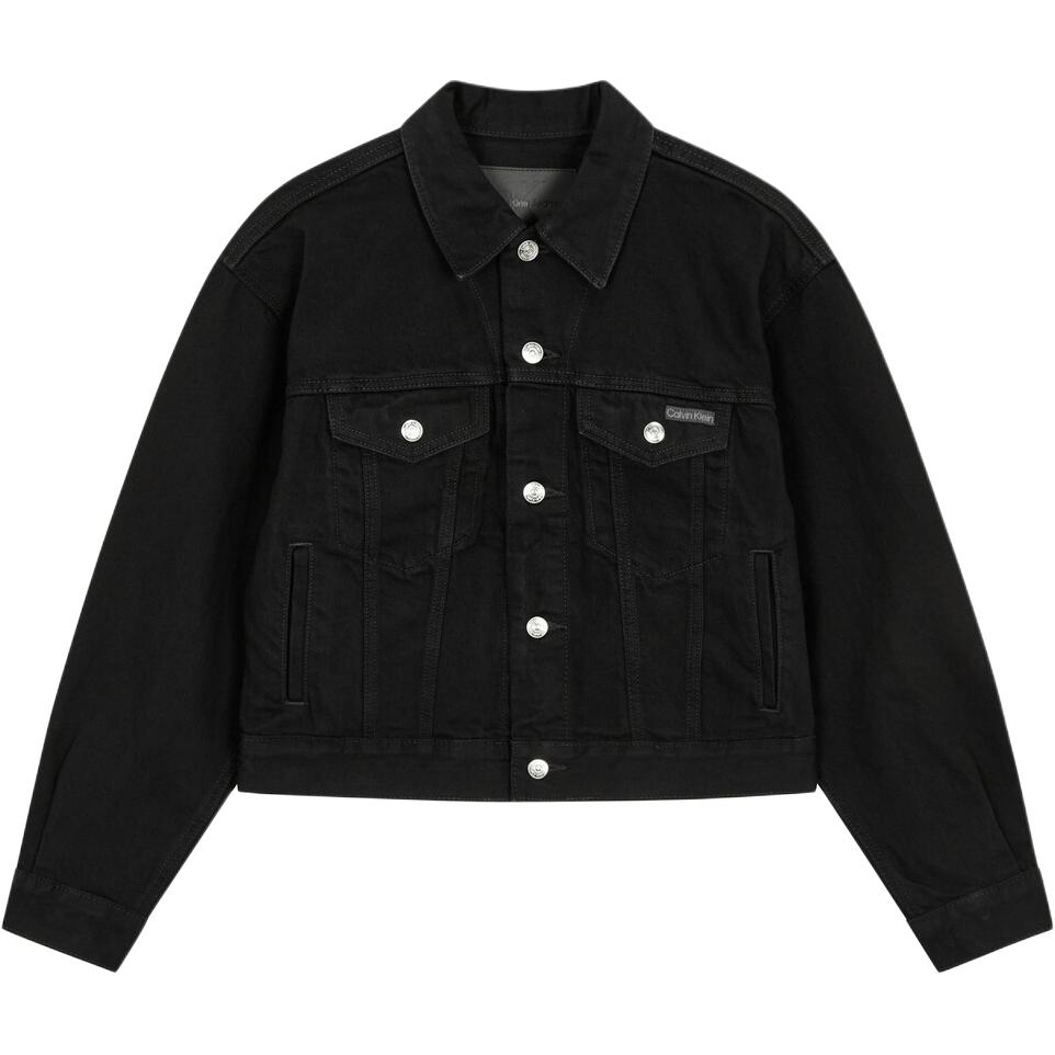 Женская куртка CALVIN KLEIN Jeans Джинсовая (черная)