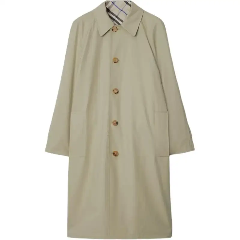 Burberry SS24 Coat Women's Moss Green
