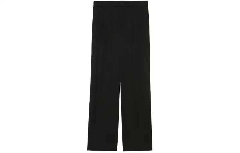 SAINT LAURENT High-Waisted Wide Leg Trousers
