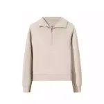 Anta Variety Training Collection Sweatshirt Women's White Tea Brown