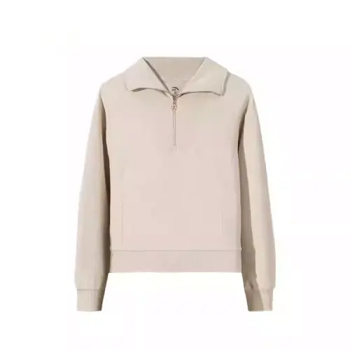 Anta Variety Training Collection Sweatshirt Women's White Tea Brown