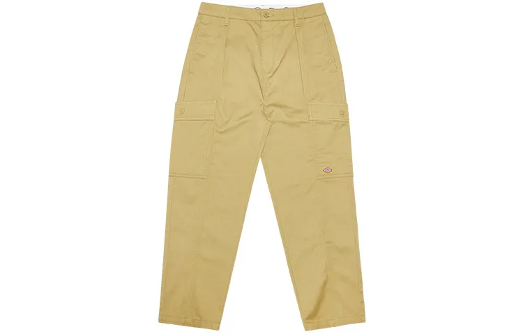 Dickies Cargo Pants Women's Khaki Moderate Wide Leg Pants