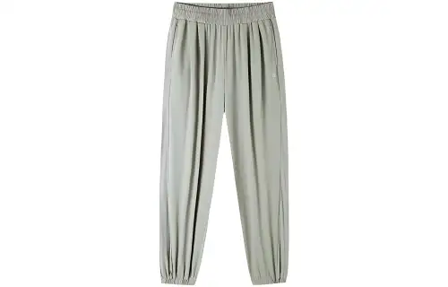 Anta Knitted Sweatpants Women's Buckwheat Green