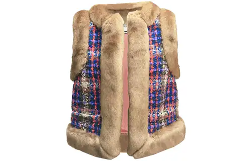 GUCCI Vests Women's Multicolor Crew Neck Moderate Other