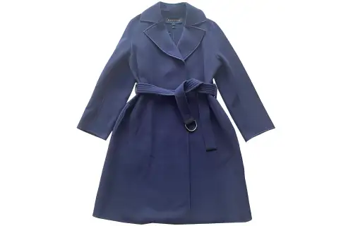 LOUIS VUITTON Coat Women's Dark Blue