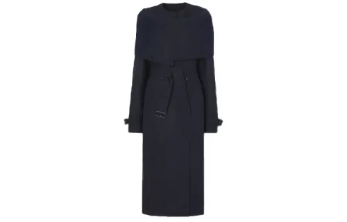 Burberry Trench Coat Women's Marine Blue