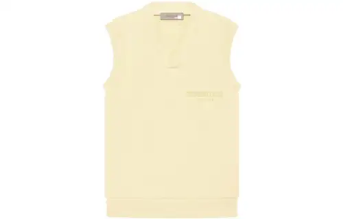 Fear Of God Essentials Women's V Neck Vest Canary