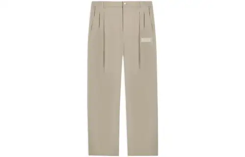 Li Ning Knitted Sweatpants Women's Khaki