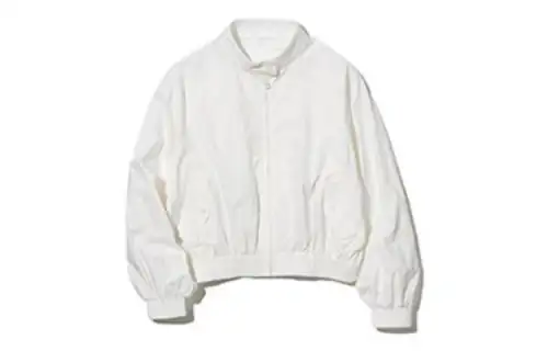 UNIQLO Cropped Coats Women's Ivory Moderate