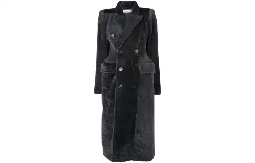 Balenciaga FW22 Coat Women's Black