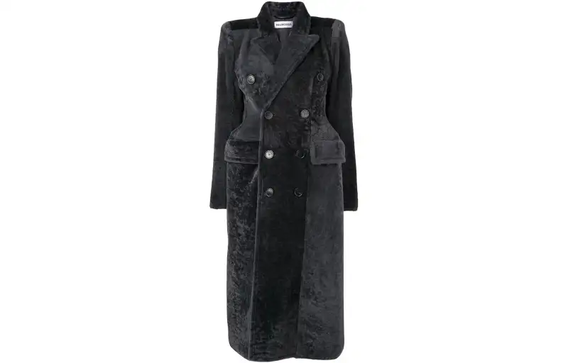 Balenciaga FW22 Coat Women's Black