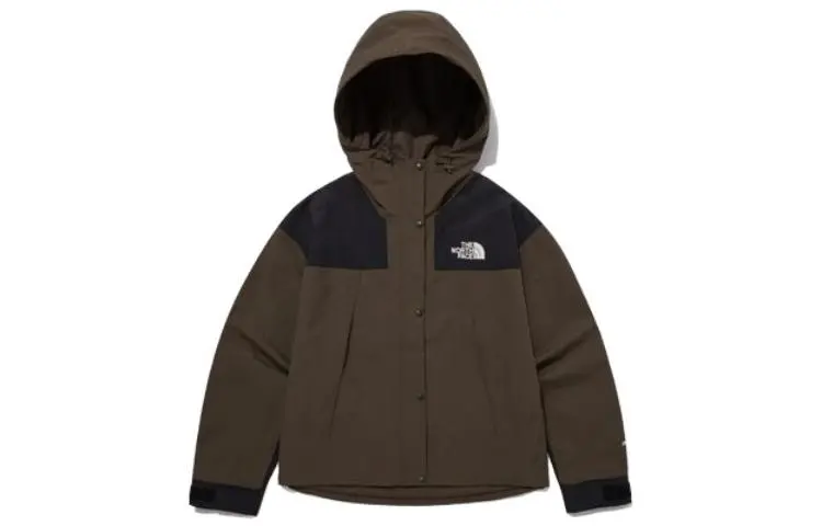THE NORTH FACE Windproof Windbreaker Jacket Women's Brown