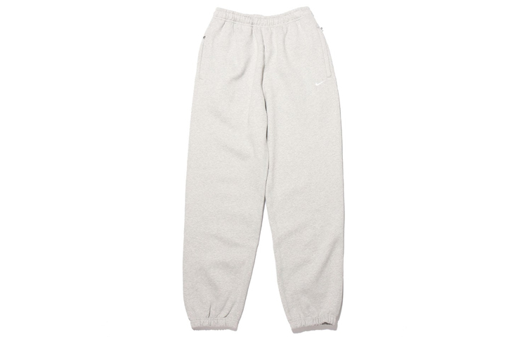 Nike Lab Women's Solo Swoosh Fleece Sweatpants Asia Sizing Grey Heather