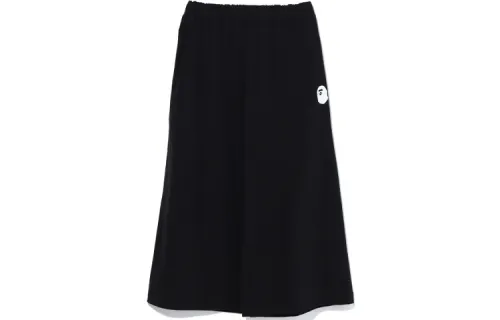 A BATHING APE Head Series Casual Pants Women's Moderate Wide Leg Pants