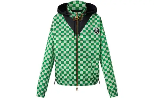 LOUIS VUITTON New Quarterly Products Of LV FW22 Parka Coat Women's Green