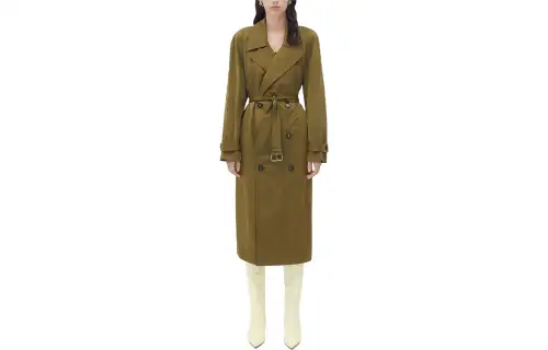 Bottega Veneta SS23 Trench Coat Women's Umber