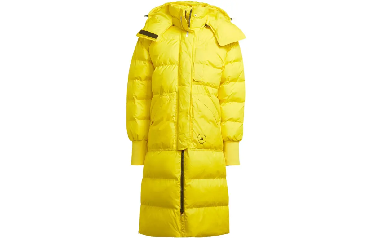 Adidas Puffer Jacket Women's Yellow