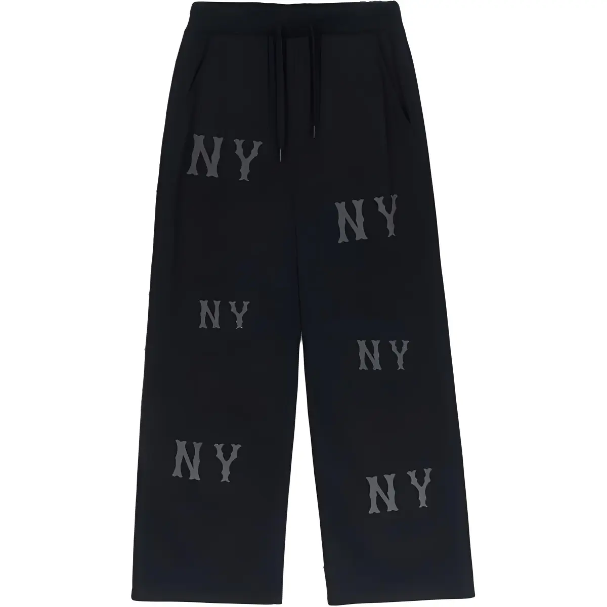 MLB New York Yankees Megagram Casual Pants Women's Black