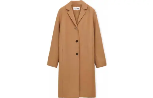 LOEWE Single-Breasted Long Coat