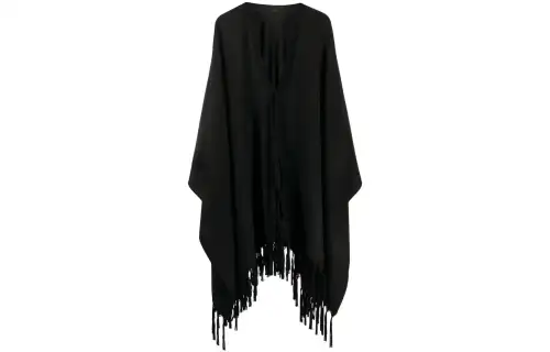 SAINT LAURENT Cloak Women's Black