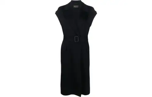Loro Piana Trench Coat Women's Blue